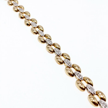 Sky Jewelry Серебряный браслет в позолоте   Грация