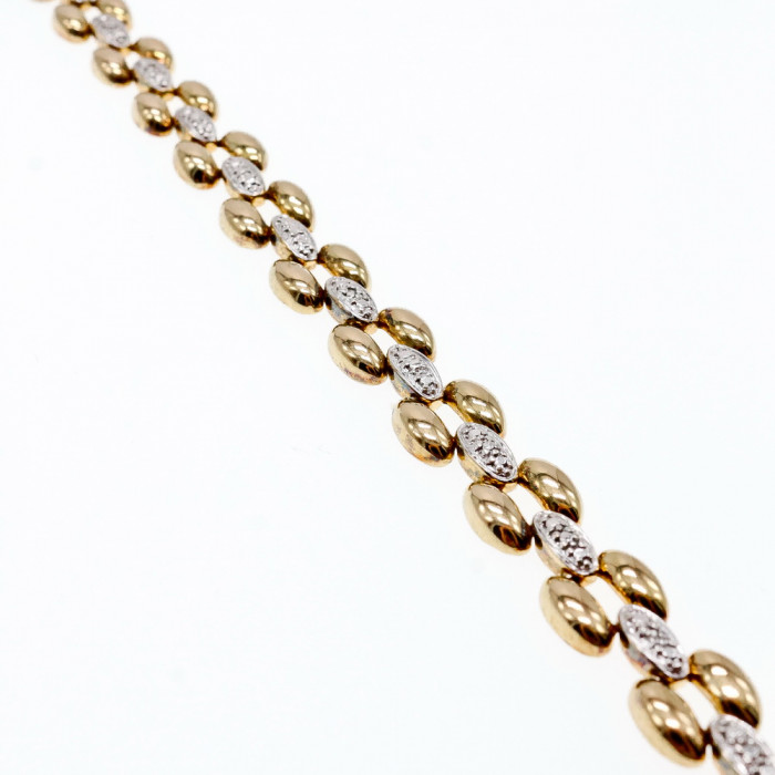 Sky Jewelry Серебряный браслет в позолоте   Грация