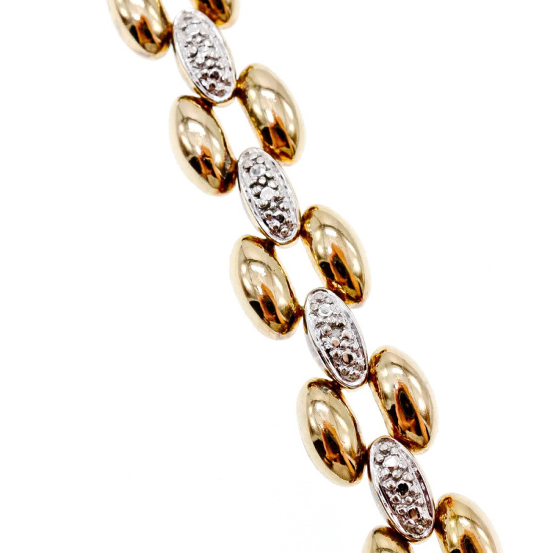 Sky Jewelry Серебряный браслет в позолоте   Грация