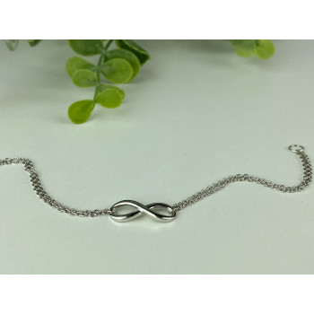 Sky Jewelry Серебряный браслет 925 пробы  Бесконечность