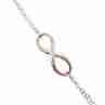 Sky Jewelry Серебряный браслет 925 пробы  Бесконечность