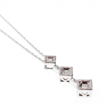 Sky Jewelry Золотая цепочка с кулоном с бриллиантами