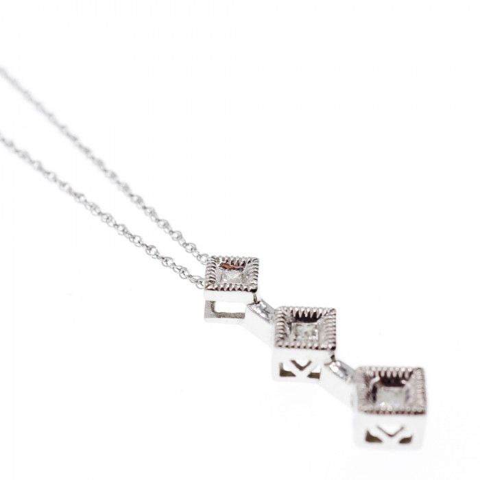 Sky Jewelry Золотая цепочка с кулоном с бриллиантами