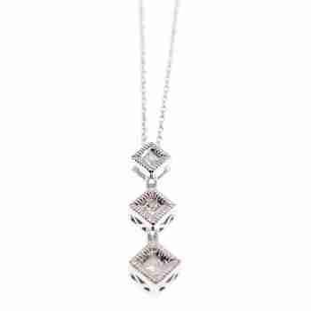 Sky Jewelry Золотая цепочка с кулоном с бриллиантами