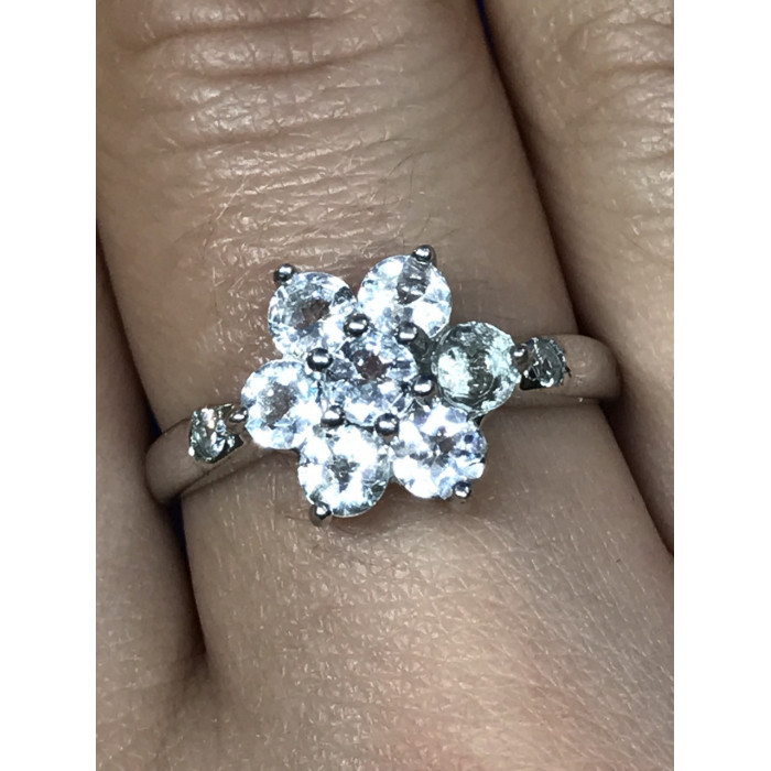 Sky Jewelry Серебро 925 пробы кольцо с фианитом