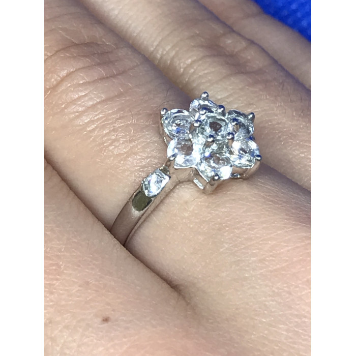 Sky Jewelry Серебро 925 пробы кольцо с фианитом