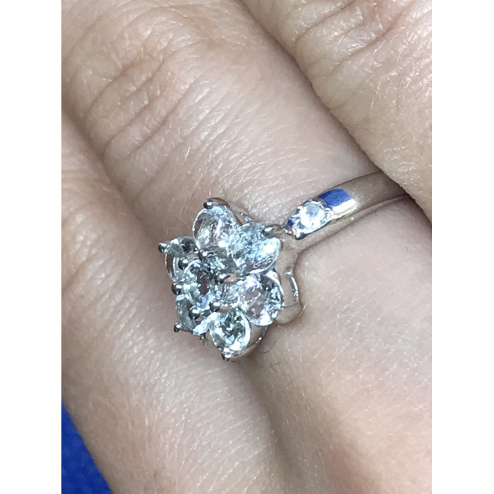 Sky Jewelry Серебро 925 пробы кольцо с фианитом