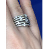 Sky Jewelry Серебро 925 пробы кольцо с фианитами