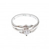 Sky Jewelry Серебряное Кольцо 925 пробы с Фианитом