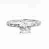 Sky Jewelry Серебряное Кольцо 925 пробы с Фианитами  *Блеск Алмаза*
