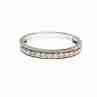 Sky Jewelry Золотое кольцо 10К (417 проба) с белыми сапфирами