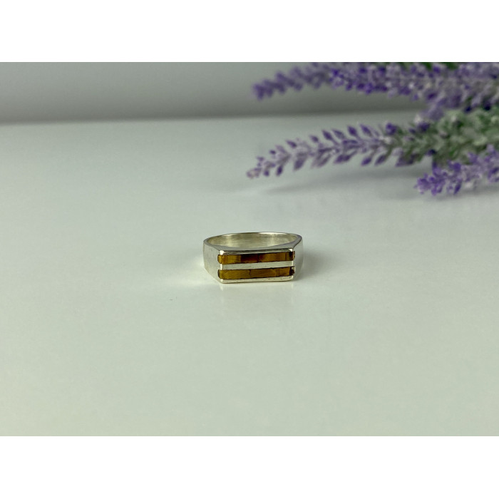 Sky Jewelry Серебряное кольцо 925 пробы со вставками из Яшмы