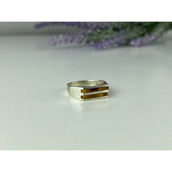 Sky Jewelry Серебряное кольцо 925 пробы со вставками из Яшмы