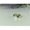 Sky Jewelry Серебряное кольцо для снятия стресса  Спинер 2