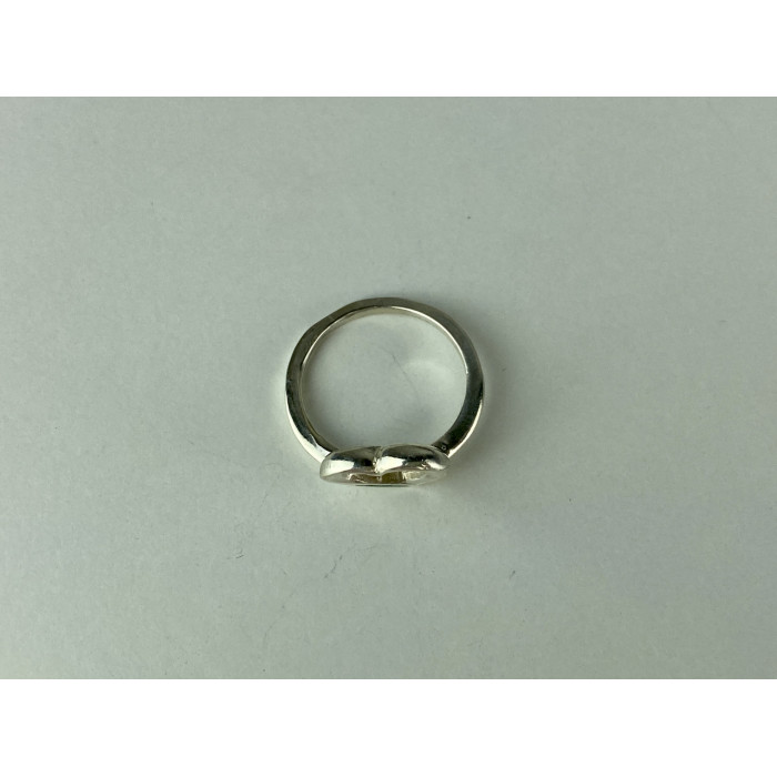 Sky Jewelry Серебряное кольцо со вставкой из Малахита  Сердце