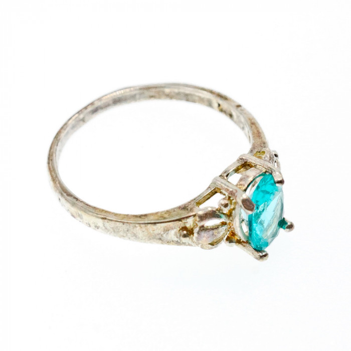 Sky Jewelry Серебряное кольцо 925 проба с топазом