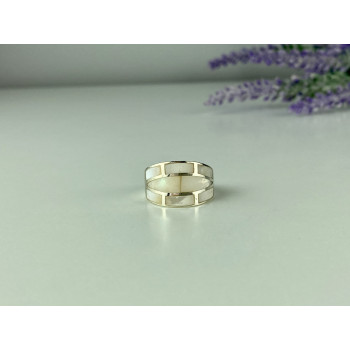 Sky Jewelry Серебряное кольцо с Перламутром