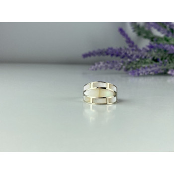 Sky Jewelry Серебряное кольцо с Перламутром