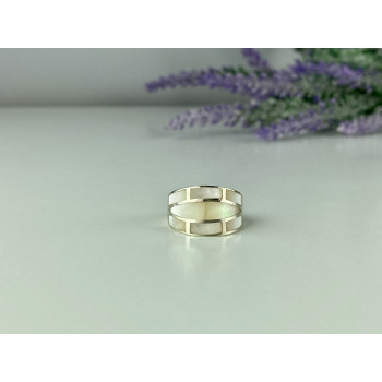 Sky Jewelry Серебряное кольцо с Перламутром