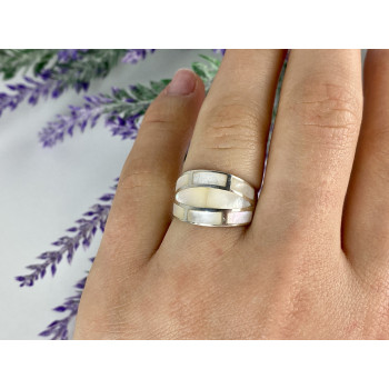 Sky Jewelry Серебряное кольцо с Перламутром