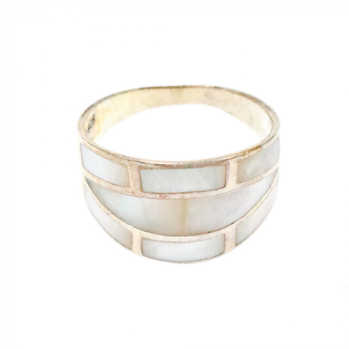 Sky Jewelry Серебряное кольцо с Перламутром