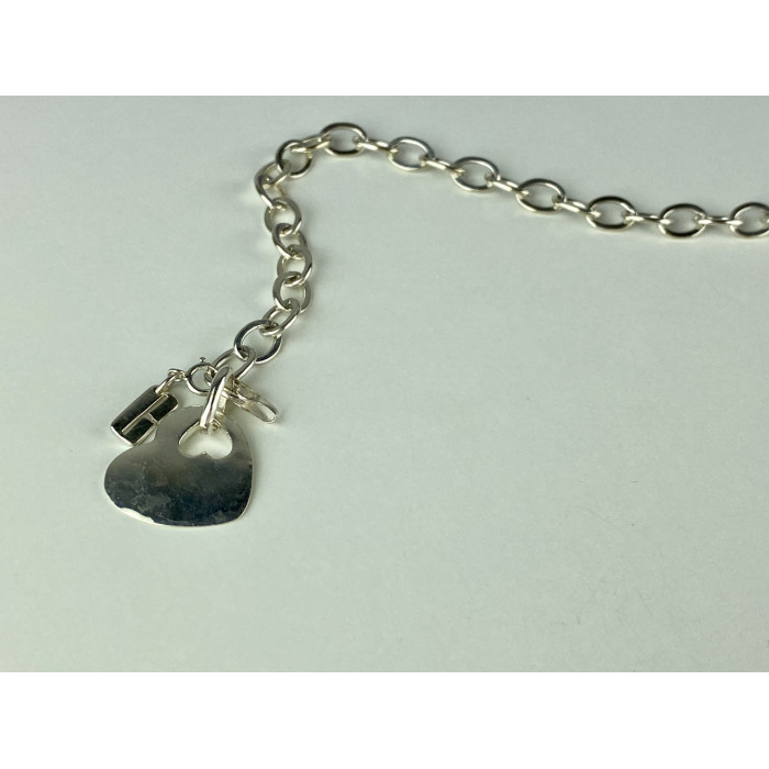 Sky Jewelry Серебряный браслет 925 пробы  Сердце