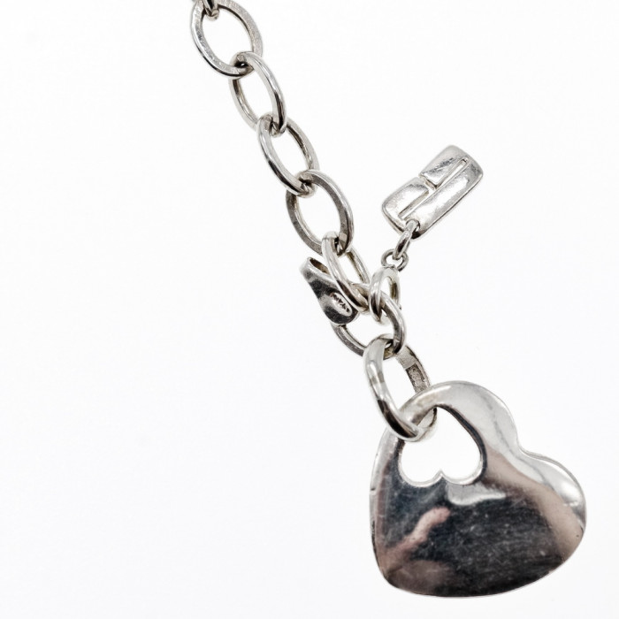 Sky Jewelry Серебряный браслет 925 пробы  Сердце