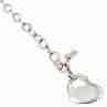 Sky Jewelry Серебряный браслет 925 пробы  Сердце