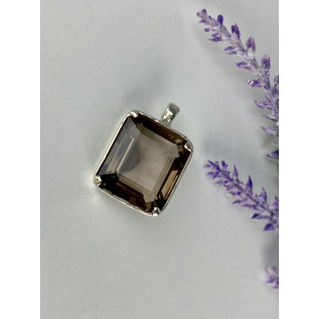 Sky Jewelry Серебряный кулон с коричневым Турмалином