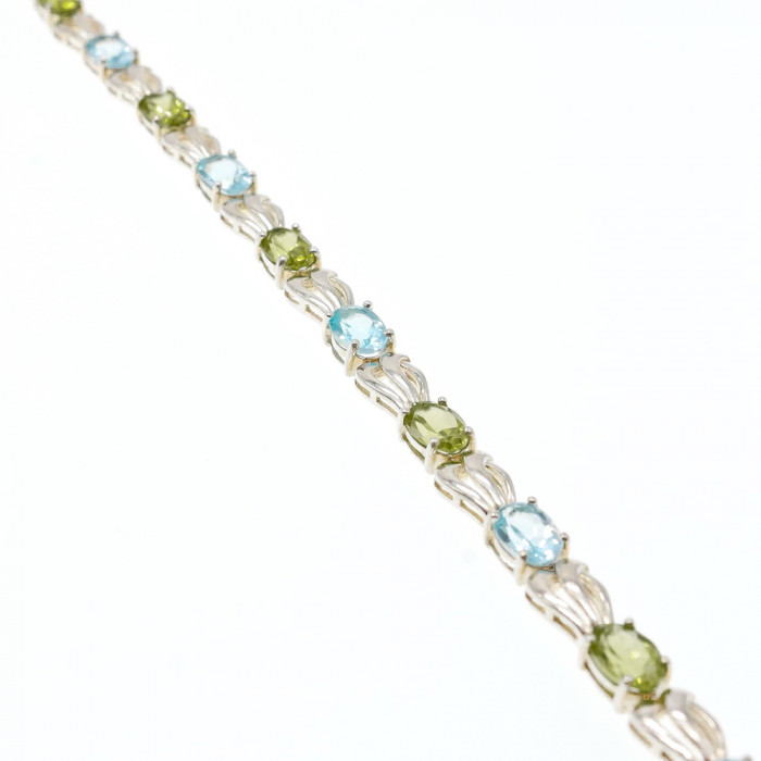 Sky Jewelry Браслет серебро 925 пробы с натуральными камнями