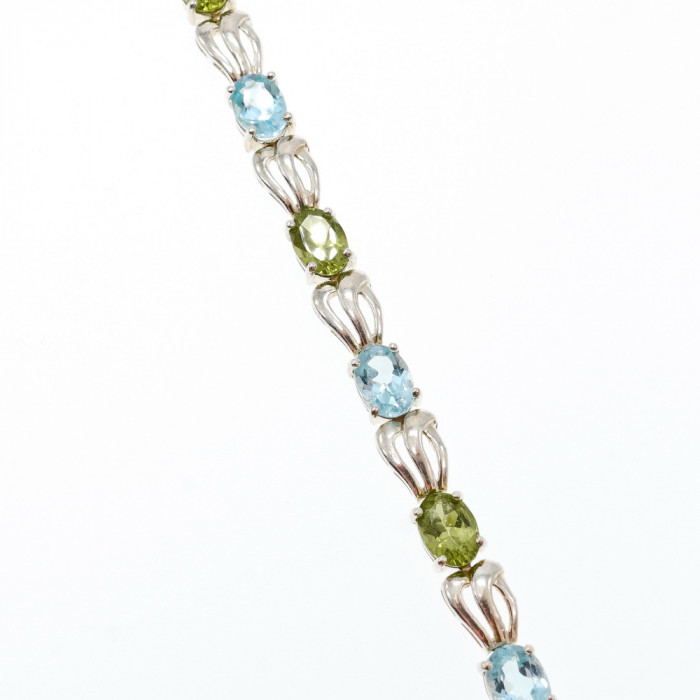 Sky Jewelry Браслет серебро 925 пробы с натуральными камнями