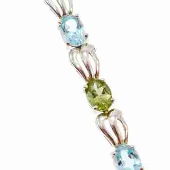 Sky Jewelry Браслет серебро 925 пробы с натуральными камнями