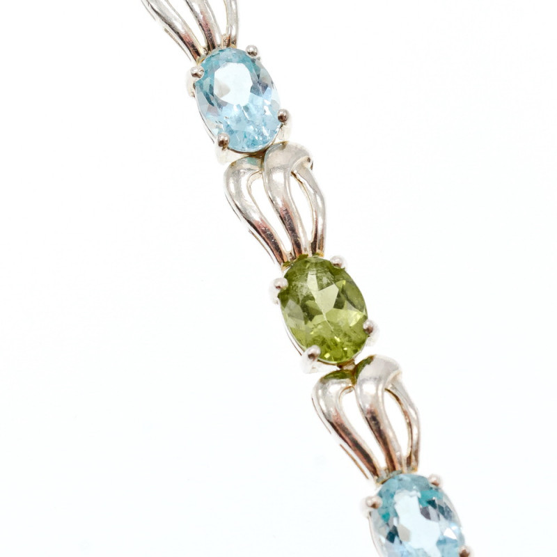 Sky Jewelry Браслет серебро 925 пробы с натуральными камнями