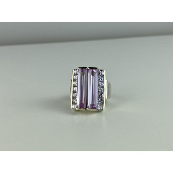 Sky Jewelry Серебряное Кольцо с камнями Иолит