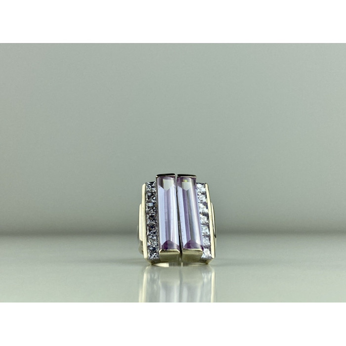 Sky Jewelry Серебряное Кольцо с камнями Иолит