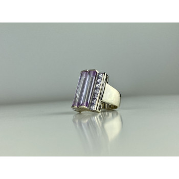 Sky Jewelry Серебряное Кольцо с камнями Иолит