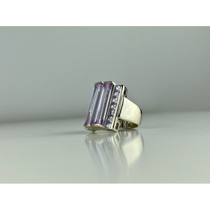 Sky Jewelry Серебряное Кольцо с камнями Иолит