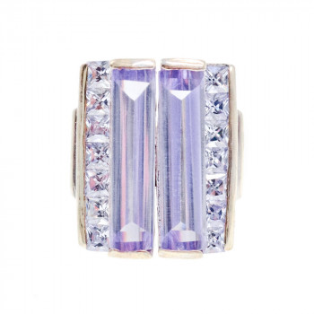 Sky Jewelry Серебряное Кольцо с камнями Иолит