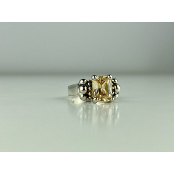 Sky Jewelry Серебряное Кольцо с Цитрином   Фантастика