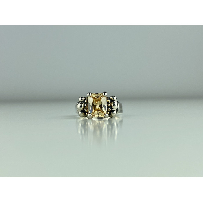 Sky Jewelry Серебряное Кольцо с Цитрином   Фантастика
