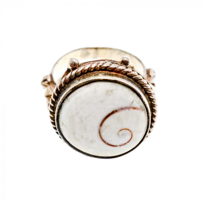 Sky Jewelry Серебряное кольцо с Агатом   Винтаж