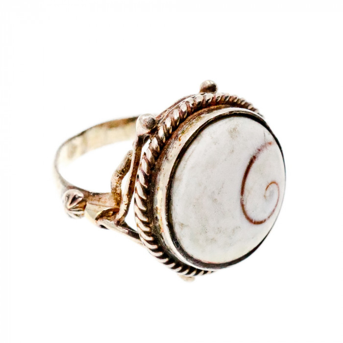 Sky Jewelry Серебряное кольцо с Агатом   Винтаж