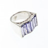Sky Jewelry Серебряное кольцо с Фиолетовым Турмалином    Восторг