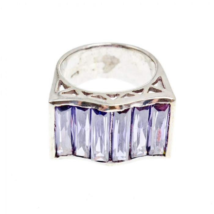 Sky Jewelry Серебряное кольцо с Фиолетовым Турмалином    Восторг