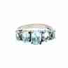 Sky Jewelry Серебряное Кольцо с камнями голубая Шпинель