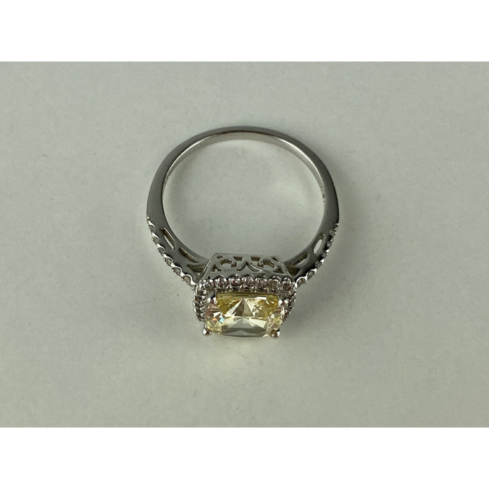 Sky Jewelry Серебряное кольцо 925 пробы с Фианитами   Сказка