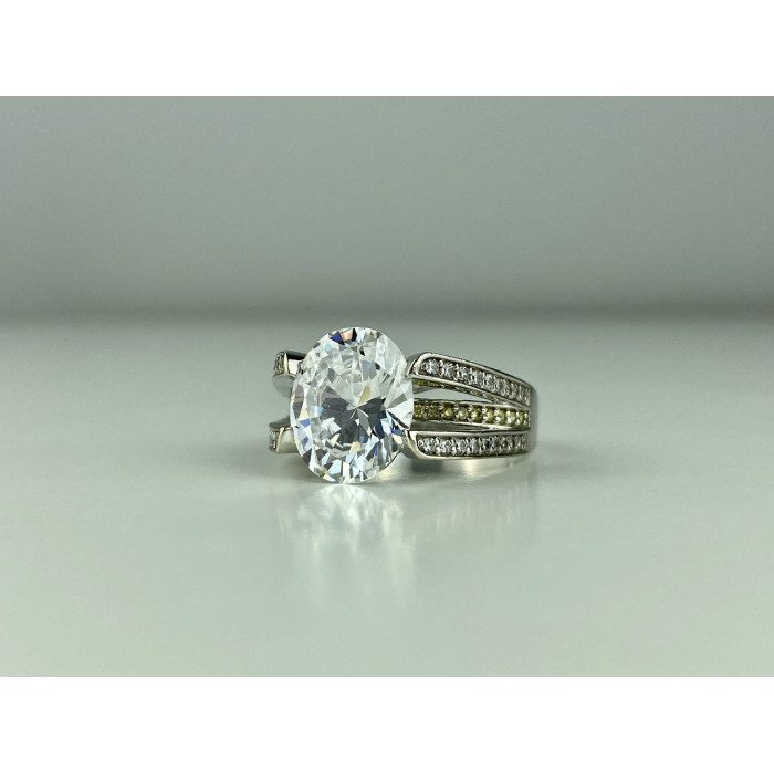 Sky Jewelry Серебряное кольцо 925 пробы с Фианитами    Грация