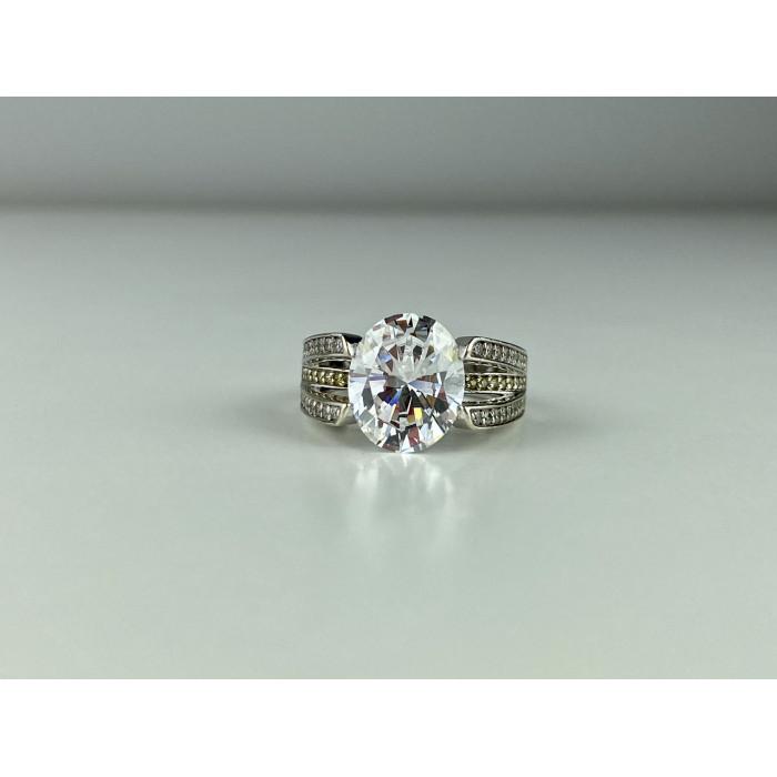 Sky Jewelry Серебряное кольцо 925 пробы с Фианитами    Грация