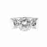 Sky Jewelry Серебряное кольцо 925 пробы с Фианитами    Круг