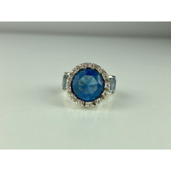 Sky Jewelry Серебряное кольцо 925 пробы с Фианитами    Совершенство